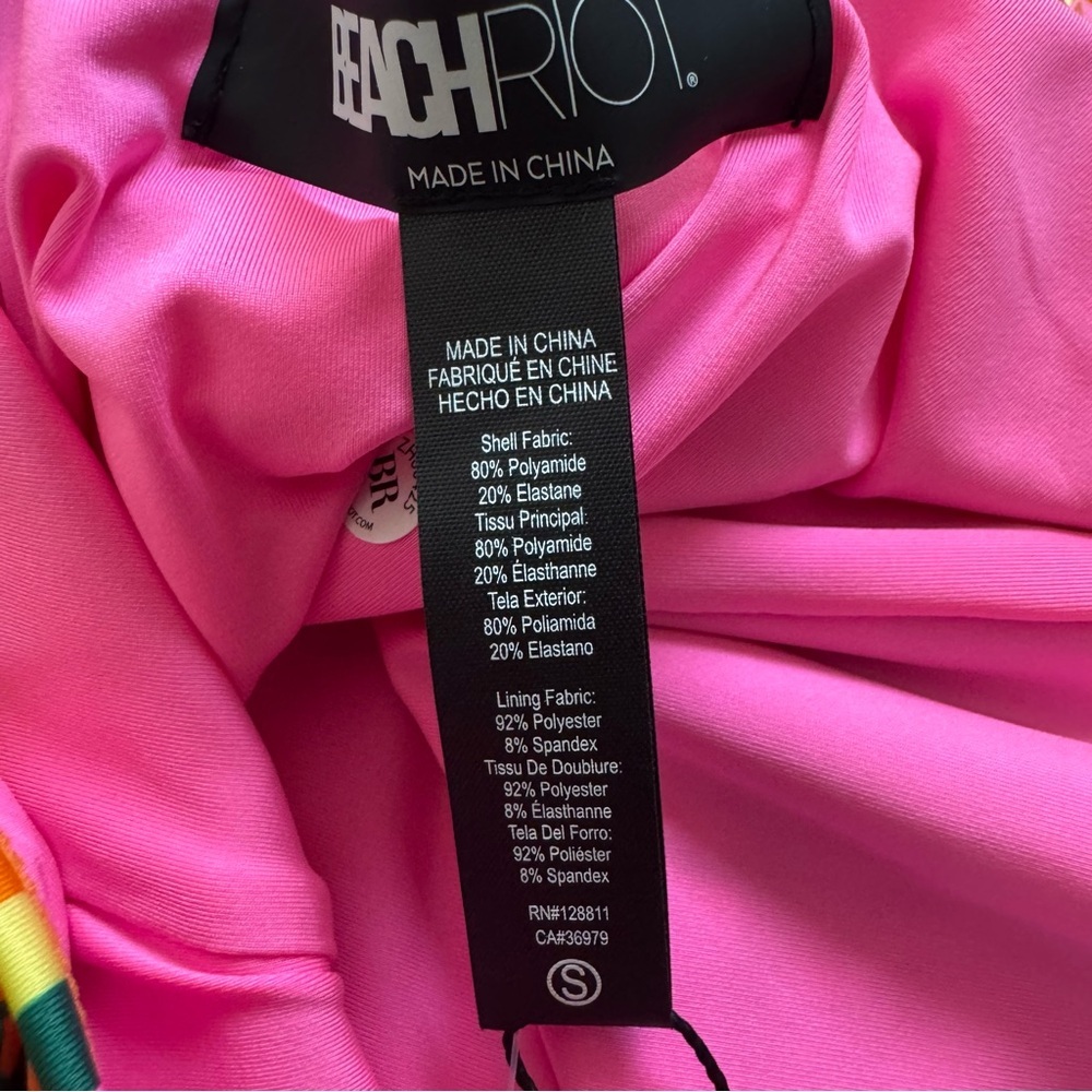 NWT Beach Riot Priscilla Fruit Market One Piece Swimsuit size Small - Picture 7 of 7